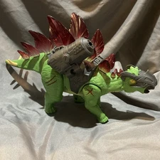 ZURU Robo Alive Dino Wars Stegosaurus Dinosaur Walks Roars Lights Up Works