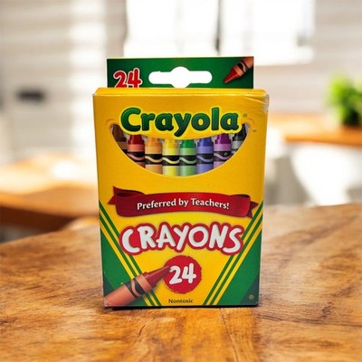 2012 Crayola Classic Colors Crayons, 24ct Box 52-3024 | Nontoxic | NEW UNUSED