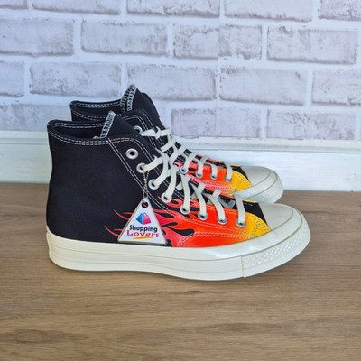  Converse Chuck Taylor 70 High Top Sz 7.5 Men's shoes Sneakers Black A165504C