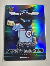 Moose - Winnipeg Jets - 2025-26 UD MVP Hockey - Mascot Stickers Insert - #MS-29