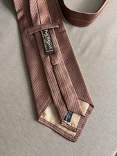 Paul Stuart Tie 100% Silk Handmade Subtle Stripe Made In USA