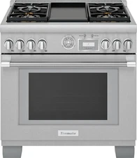 NIB Thermador Pro Grand Professional Series PRG364WDG 36" Freestanding Gas Range