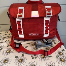 NEW Kurgo Red Dog Travel Bag Pet Carrier with Reflective Trim and Straps
