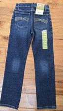 Wrangler 20X Boys Western Jeans NWT 11 Slim Stretch Bootcut Denim Straight Youth