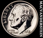 1962 Roosevelt Dime- Silver- Choice Gem Proof Luster No Reserve #J39