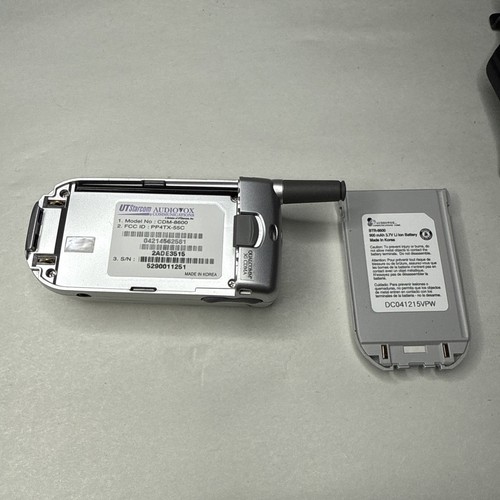Téléphone portable à clapet Verizon Audiovox CDM-8600 avec clip ceinture - FONCTIONNE - Photo 9 sur 11