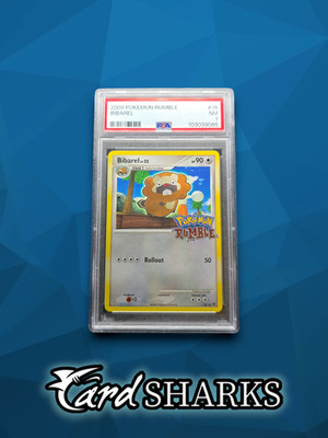 2009 Pokemon Rumble Bibarel PSA 7