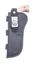 Colt Python 9" | Nylon OWB Outside Belt Gun Holster with Ammo Loops. Made in USA