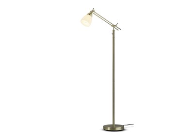 casa NOVA Stehleuchte CURO DH 23x150 cm gold Stehlampe Leseleuchte