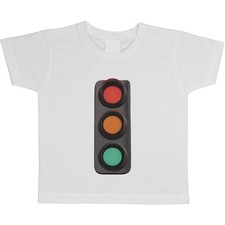 'Traffic Light' Children's / Kid's Cotton T-Shirts TS023794 