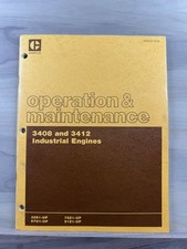 Cat Caterpillar 3408 3412 Industrial Engines Operation Maintenance Manual Cat Caterpillar 3408 3412 Industrial Engines Operation Maintenance Manual