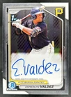 2024 Bowman Esmerlyn Valdez Chrome Auto Autograph 1st Prospect #CPA-EV Pirates