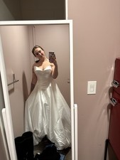 NEW Anthropologie Jenny Yoo Georgie Strapless Sweetheart Wedding Gown NEVER USED