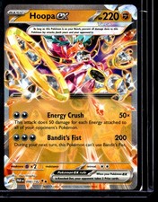 2023 TCG Pokémon #098 Hoopa ex 098/182 Holo Double Rare Paradox Rift