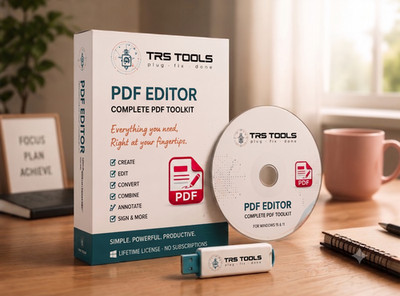 Windows PDF Document Utility Bundle on USB and DVD Create Convert Edit