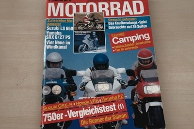 4) Motorrad 07/1986 - BMW R 80 G/S Paris - Dakar  - Suzuki LT 230 mit 17PS im T