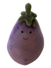 7" Jellycat Vivacious Vegetables EggPlant Aubergine Food Plush