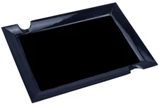 Lotus Nomad 2-Slot Ceramic Cigar Ashtray Portable Rectangular Design