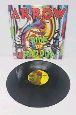 Arrow Ride De Riddim 12'' LP Vinyl Record 1996 Reggae Soca Barbados
