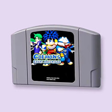 Konami Goemon's Great Adventure Nintendo 64 N64 Goemon Series NTSC-U/C