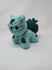 Bulbasaur Pokemon Handmade Crochet Amigurumi Stuffie