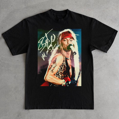 Bret Michaels Signature Memory Tour Shirt Black Unisex S-5XL 1J1023