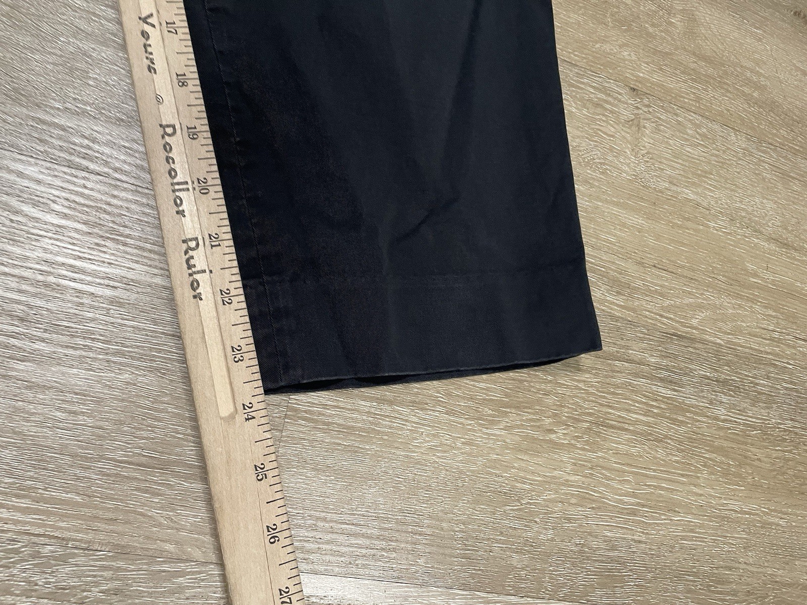 Pendleton Black Cotton Stretch Flat Front Pants W… - image 7