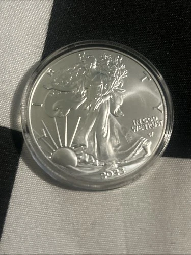 American Silver Eagle Coin 1 oz BU - 2023 -US Mint, uncirculated