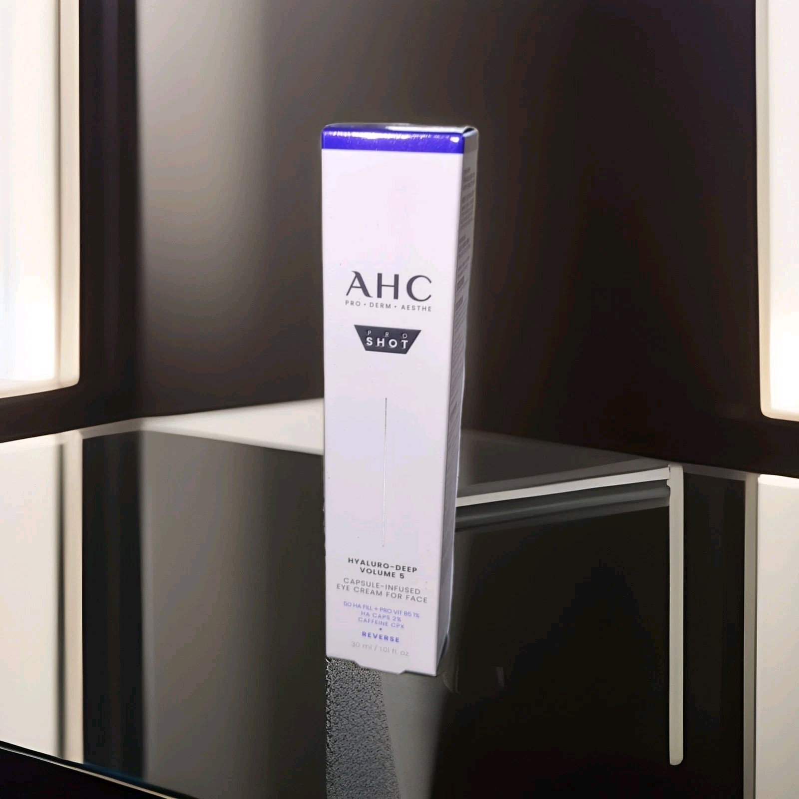 AHC Pro Shot Hyaluro Deep Volume 5 Capsule Infused Eye Cream For Face 30ml
