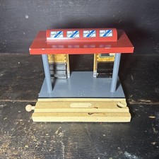 Imaginarium Wooden Railway Ticket Station Clock Benches Thomas Brio Comp Tested