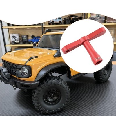 2-6er Pack RC Auto Radmutternschlüssel 7 mm Sechskantantrieb vielseitig stabil