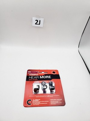 Comply Premium Earphone Tips S/M/L, 3 Pair NEW/HearMore Isolation 17-1020-11