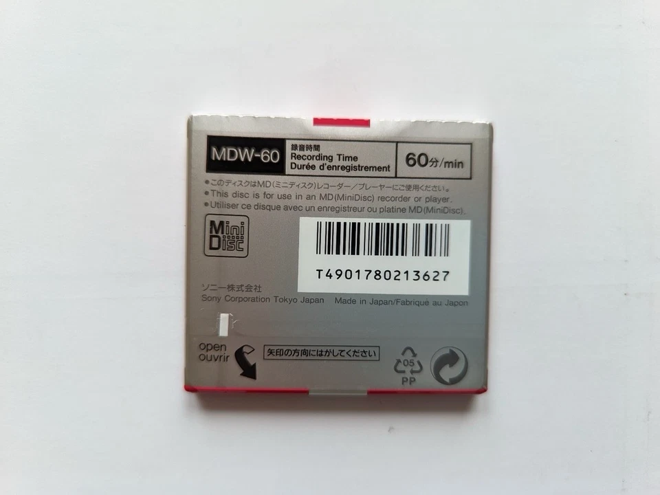 Sony Digital Audio Minidisc MDW-60 - Immagine 2 di 2