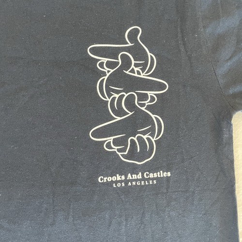Crooks & Castles Mens Mini Airgun Logo Bundle Tee - Picture 14 of 18