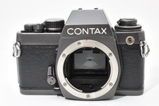 [MINT] Contax S2b Titan Black 35mm SLR MF Film Camera C/Y Mount From JAPAN