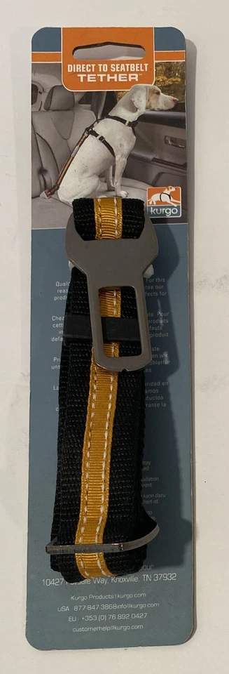 Lote de 3 correas de cinturón de seguridad Kurgo directo al cinturón de seguridad para perros Foto 2 de 4