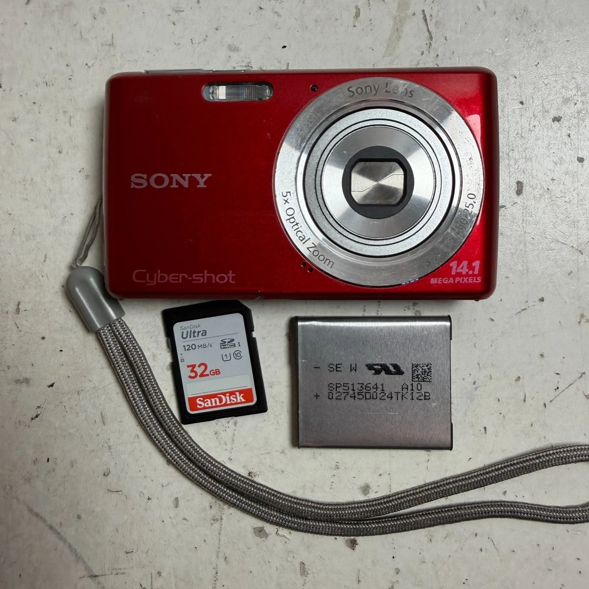 Sony Cyber-shot Red Digital Cameras for sale | eBay