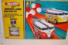 Hot Wheels Classics Mongoose & Snake Drag Race Set Volkswagen Bus 2005 SEALED
