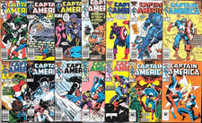 Captain America #312, 314-322, 324-327 (Marvel Comics 1986) Lot of 14