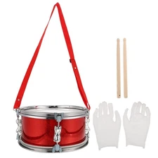 11 Inch Marching Drum Set Snare Drums Orff Percussion Instrument for Kids Mus...