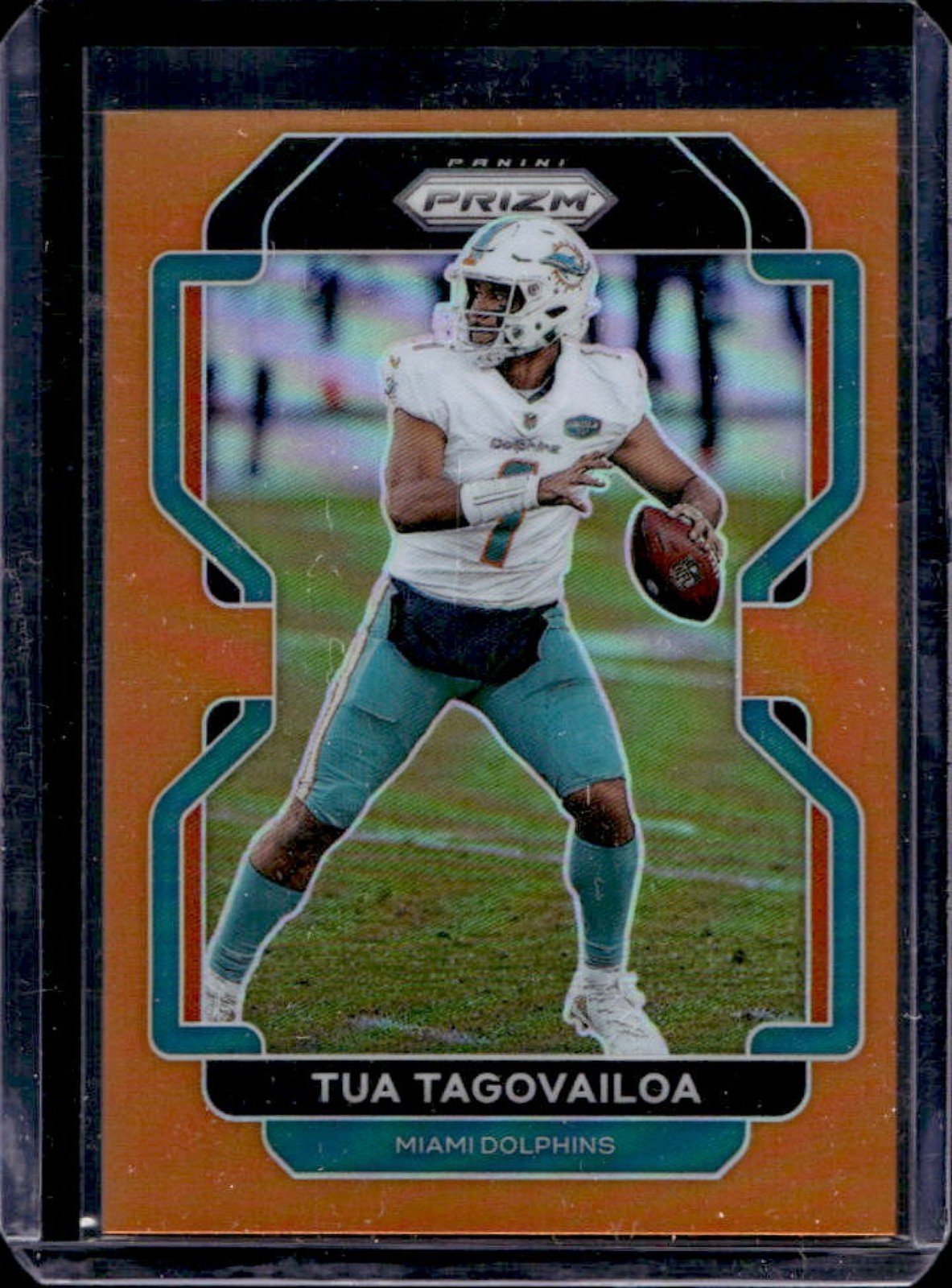 2021 Prizm Tua Tagovailoa Orange #204/249 Dolphins