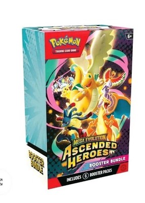 Pokemon Ascended Heroes Booster Bundle English EN Sealed OVP 