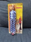 RARE Vintage 70s 11 1/2" Fashion Doll Barbie clone NOS Susie Blue Outfit