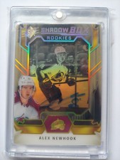 2021-22 SPX Shadow Box Rookies ALEX NEWHOOK AUTO RC /75