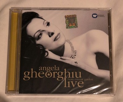 Angela Gheorghiu live from Covent Garden Warner Classics 889999 CD New Sealed 