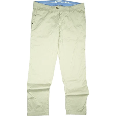 Eurex BRAX 52 L34 Hose Beige Herren Jim Chino dünn Stoff Stretch Luxury W36 XL - Bild 1 von 4