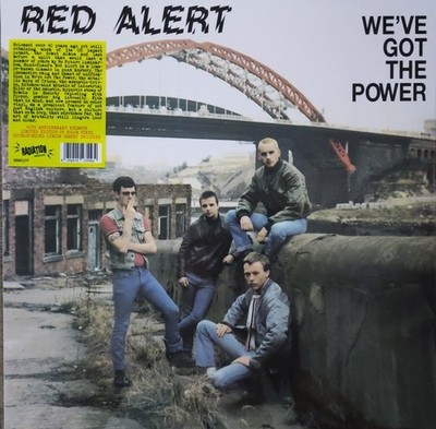 RED ALERT ''WE'VE GOT THE POWER'' REMASTERED YELLOW VINYL SEALED / NEW LP