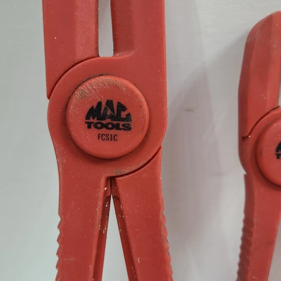 Mac Tools FCS1A FCS1B FCS1C Juego de pellizco de manguera de bloqueo Juego de alicates de abrazadera de cierre de línea Foto 2 de 4