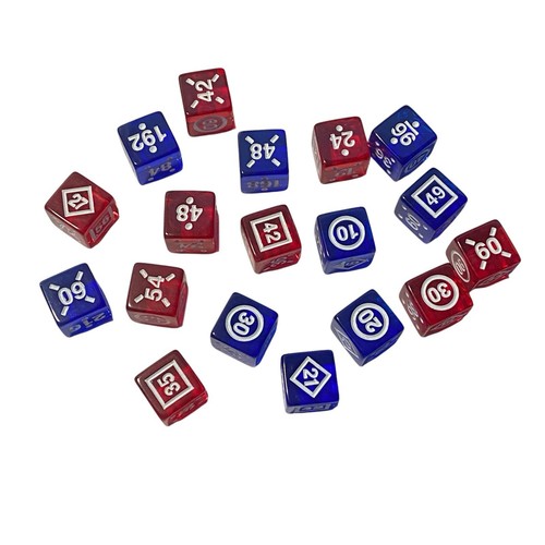 Space Tivitz 18 Replacement Tivit Dice for SAS Mental Math Number ...