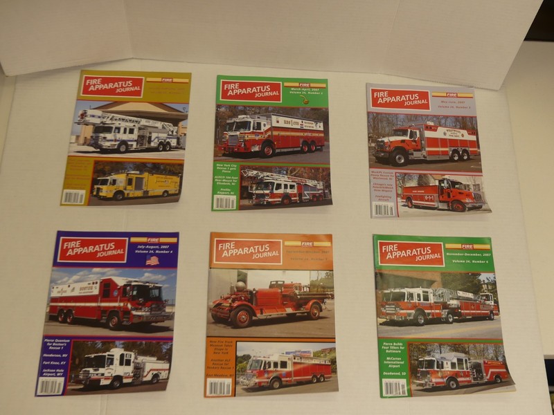 Fire Apparatus Journal - Volume 24 - FULL YEAR - 2007 SIX ISSUES